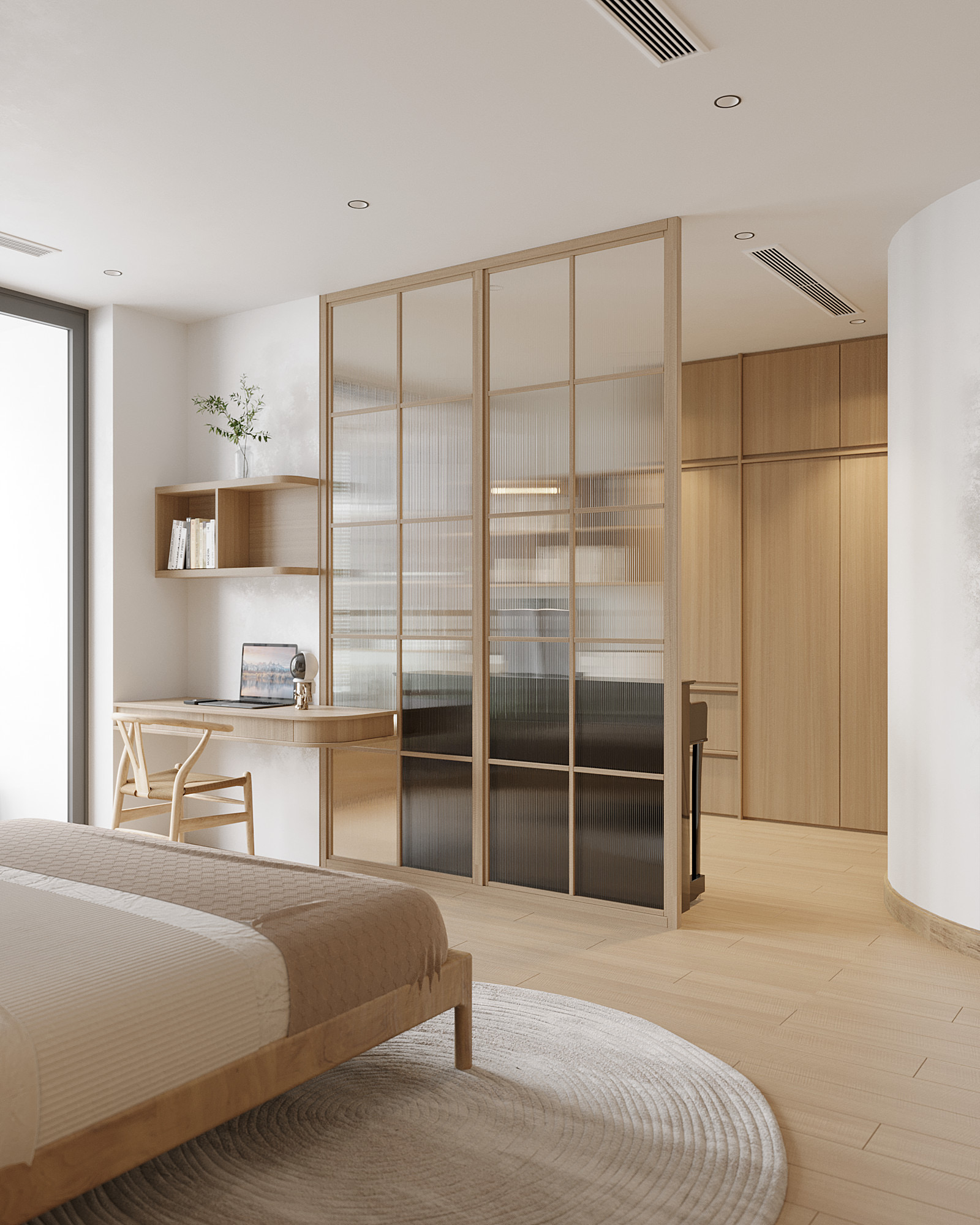 Thiết kế nội thất theo phong cách Muji Nhật